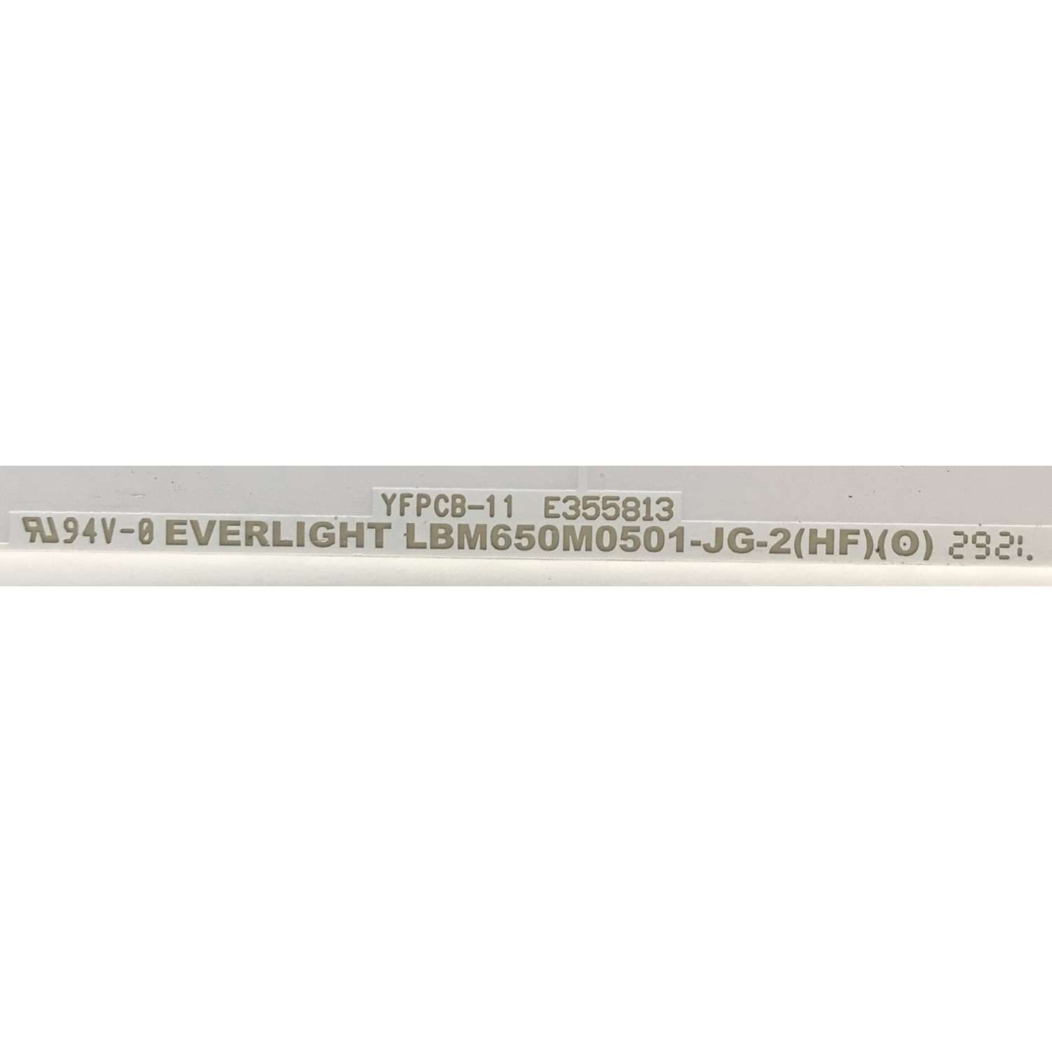 KIT DE LED'S PARA TV VIZIO (12 PIEZAS) / NUMERO DE PARTE LBM650M0501-JG-2(HF)(O) / E ABB3 0000 / 289 A60LB 00E53P / 86096 033 YA39 / PANEL V650DJB-E03 REV.C1 / MODELO M65Q6-J09 LIAIF8NX - Imagen 4